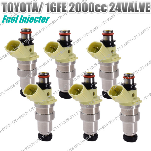 トヨタ スープラ GA70 (燃料インジェクター フューエルインジェクター)1GFE 2000cc 24バルブ DOHC EFI・6本セット拍卖
