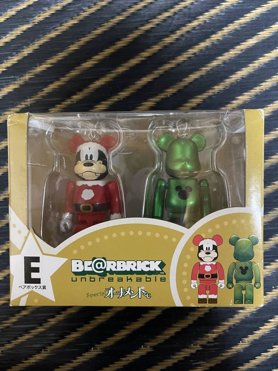 新品 BE@RBRICK ディズニー オーナメントくじ クリスマス ベアブリック Disney mickey ミッキー medicom toy メディコムトイ拍卖
