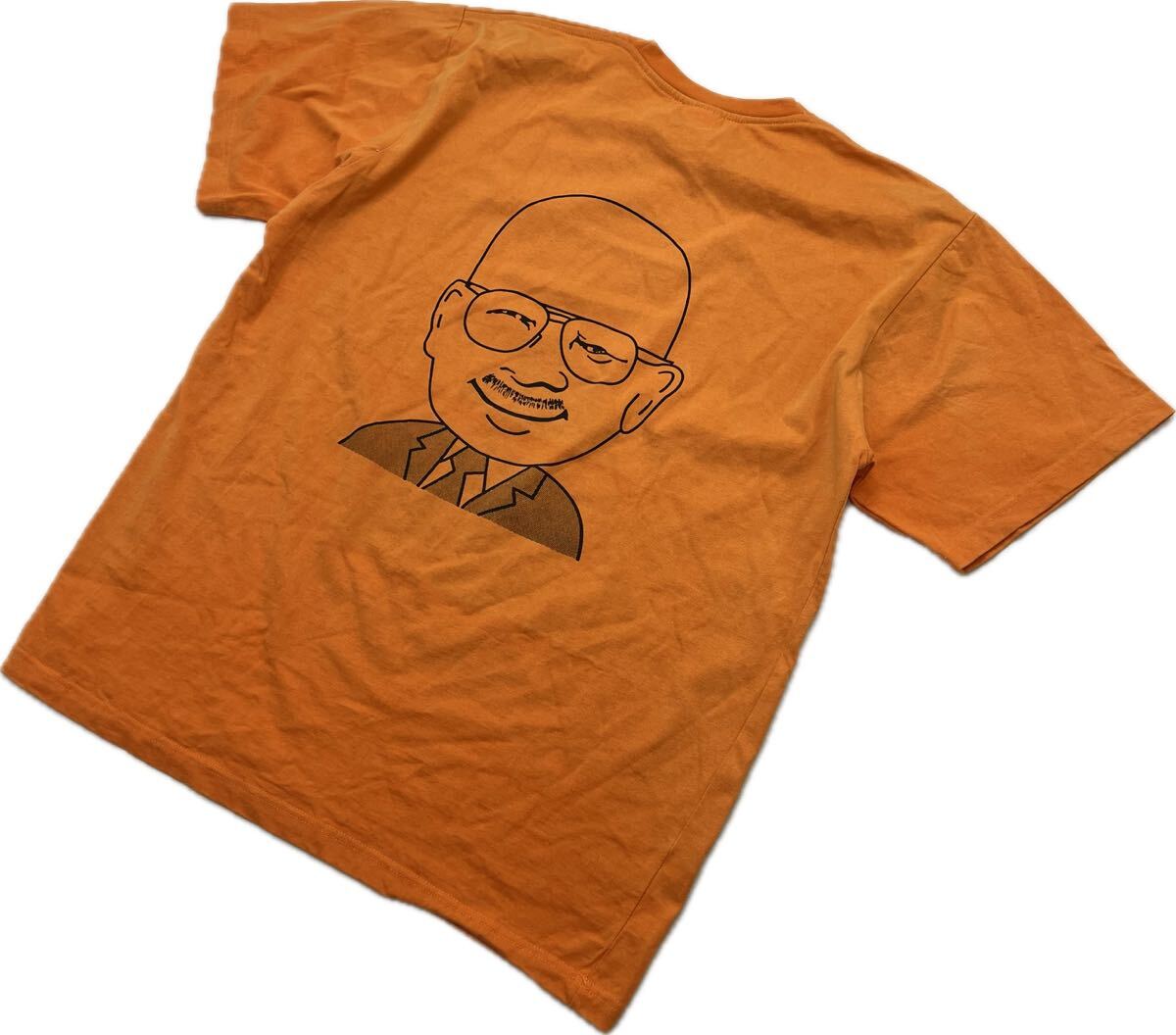 FLORIDA WIND ☆ ブレイキングバッド ウォルター イラスト プリント オレンジ Tシャツ 半袖 L 人気 海外ドラマ フロリダウィンド■CA241拍卖