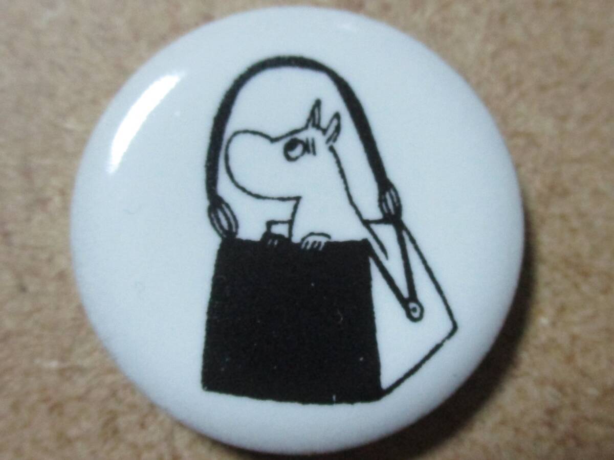 ☆彡 ムーミン モノクロ アートタイル 【ムーミンママのバッグ】 * ミニタイル DIY用 陶器 ☆彡拍卖