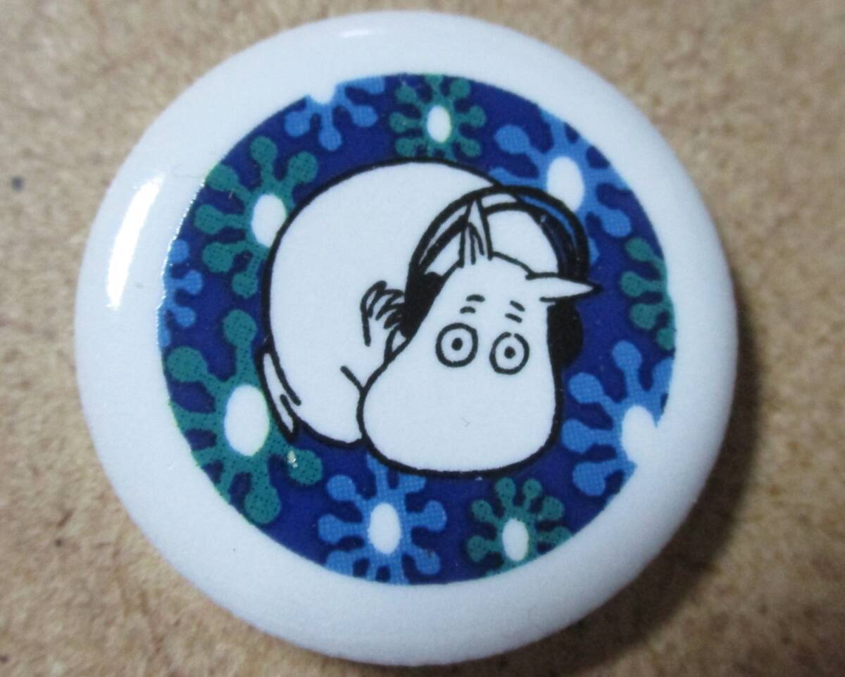 ☆彡 ムーミン アートタイル 【ヘッドホン 青い花】 * ミニタイル DIY用 陶器 ☆彡 拍卖