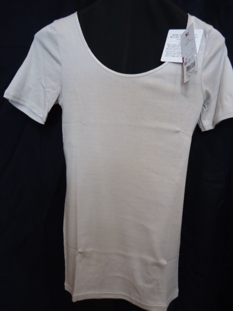 半袖インナー M寸 LG色 グレイ★ワコール スゴ衣★ 綿100% 、CLC222拍卖
