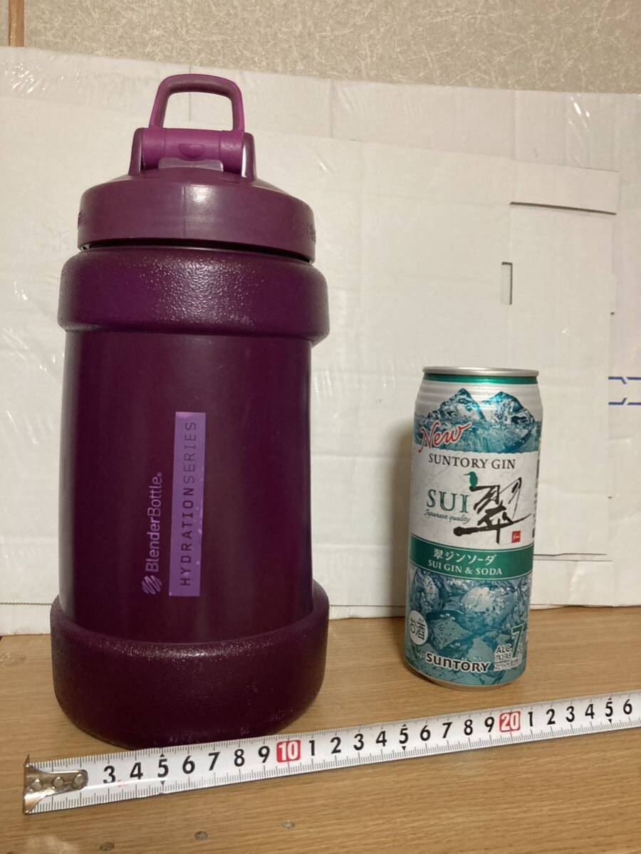 YK-5638 中古品 blender bottle ブレンダーボトル hydarationseriesプロテインシェイカー タンブラー水筒 約26cm×約12cm 容量74oz 2200ml拍卖