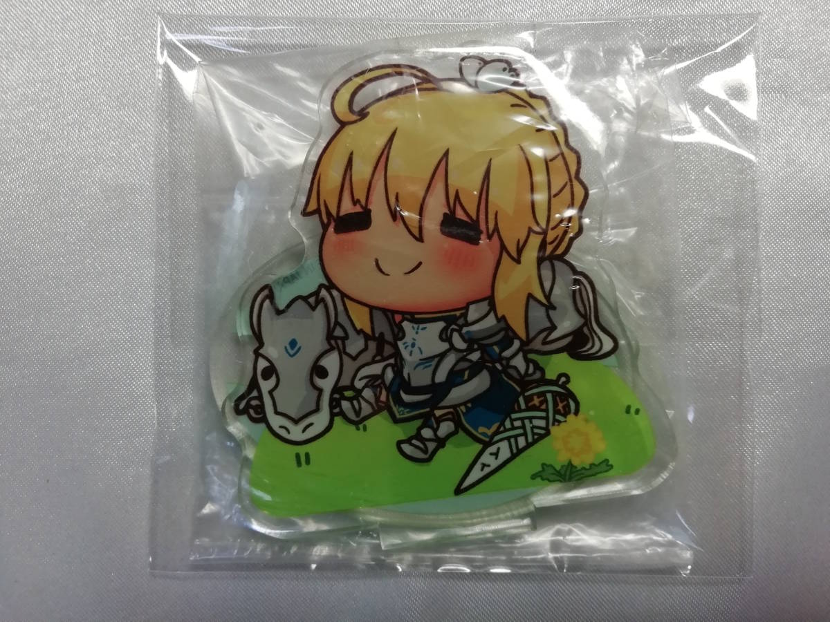 中古品 Fate/Grand Order ランサー/アルトリア・ペンドラゴン アクリルスタンド にもじしりーずぽや 一番くじ E賞拍卖