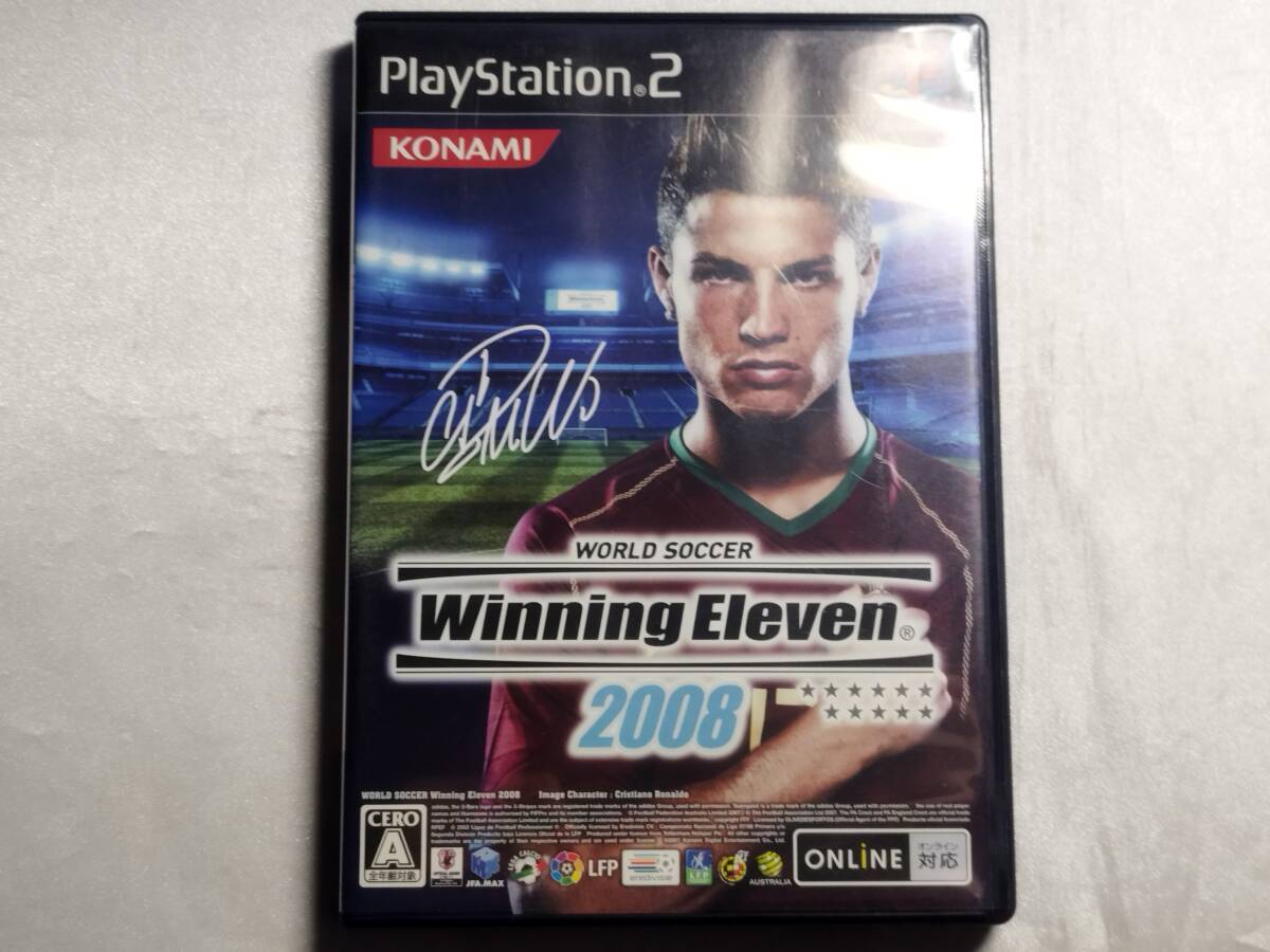 中古品 PS2ソフト ワールドサッカーウイニングイレブン2008拍卖