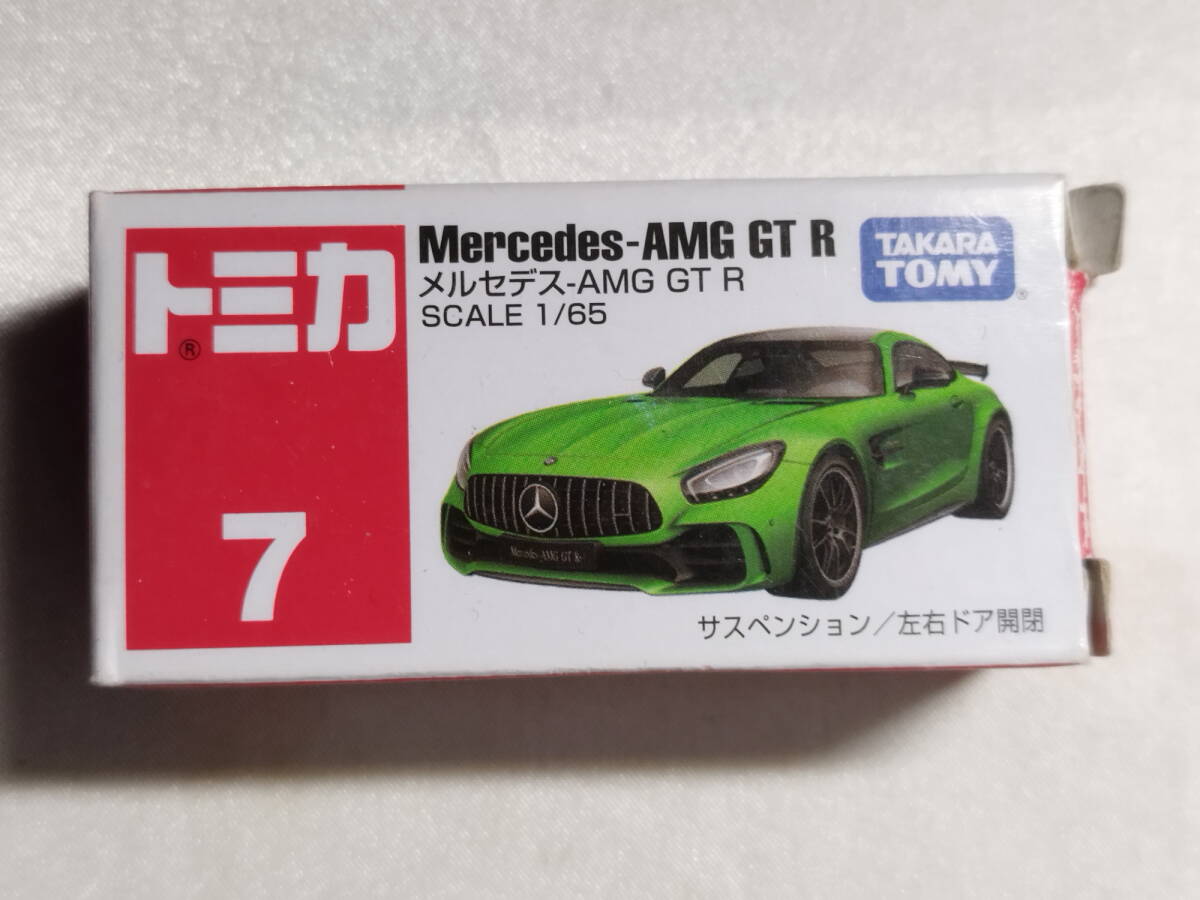 中古品 トミカ メルセデス-AMG GT R(グリーン×ブラック) No.7拍卖
