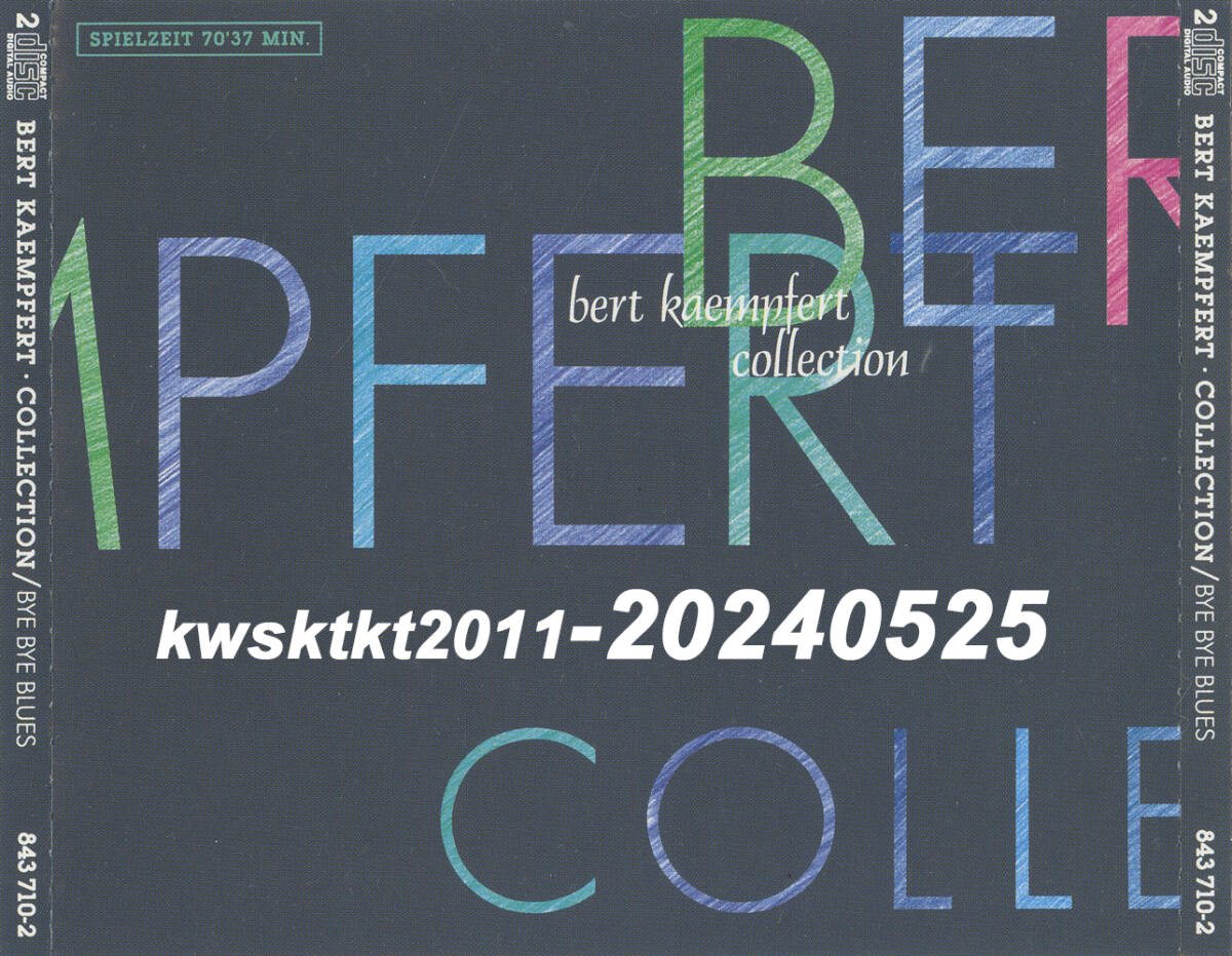 843-710-2(2枚組)★Bert Kaempfert Collection(To The Good Life)拍卖