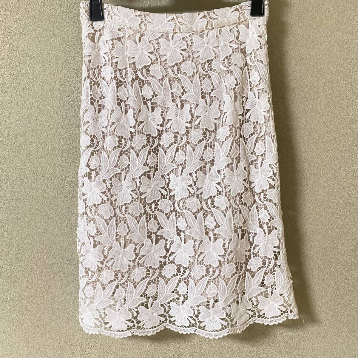 JILLSTUART ジルスチュアート コットンレーススカート拍卖