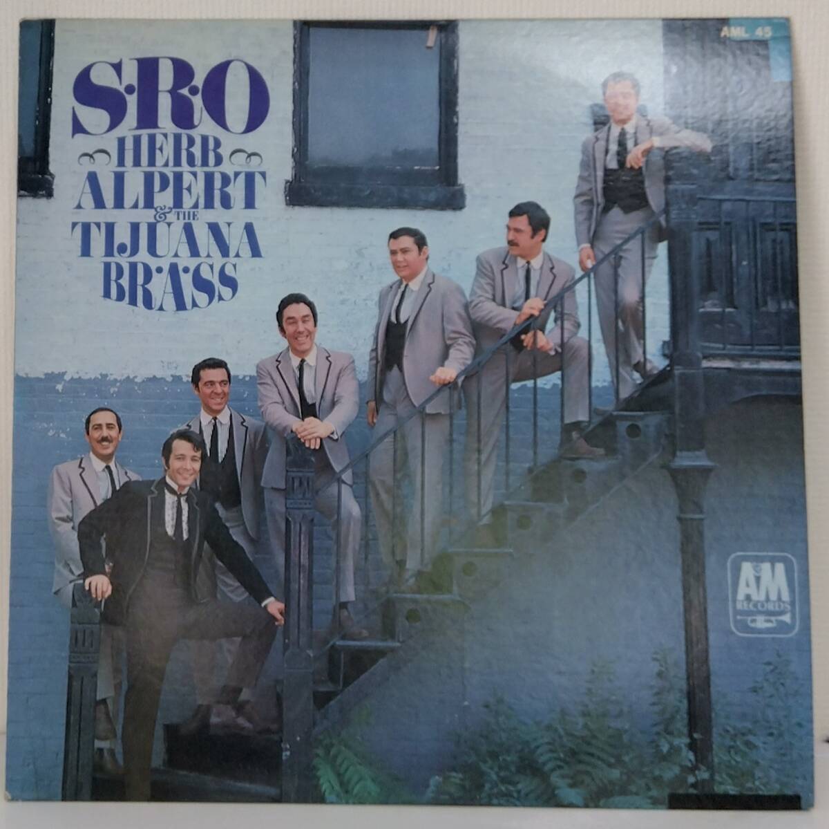 LP(AML-45.'69年盤.ポップ.トランペット奏者)ハーブ・アルパートとティファナ・ブラス/黄金のトランペット【同梱可能6枚まで】060509拍卖