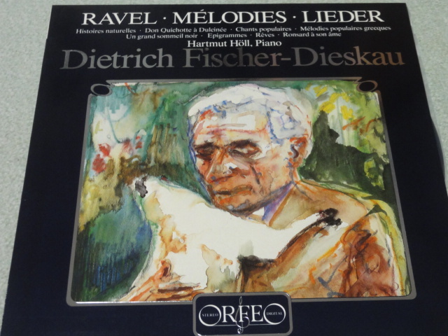 Fディースカウ ラベル 歌曲集 ピアノ ハルムート・ヘル 独オルフェオ 優秀録音 美品拍卖