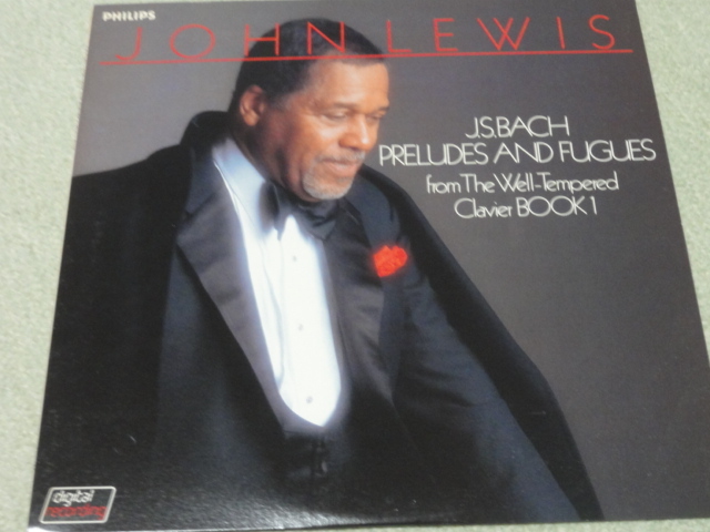 バッハ 平均律クラビーア BOOK1 ジョン・ルイス 日フィリップス 優秀録音 美品拍卖