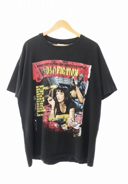ヴィンテージ VINTAGE 90s 1994 PULP FICTION MOVIE PROMO BACK STAGE PASS パルプフィクションバックステージパス Tシャツ ムービーT 半袖拍卖