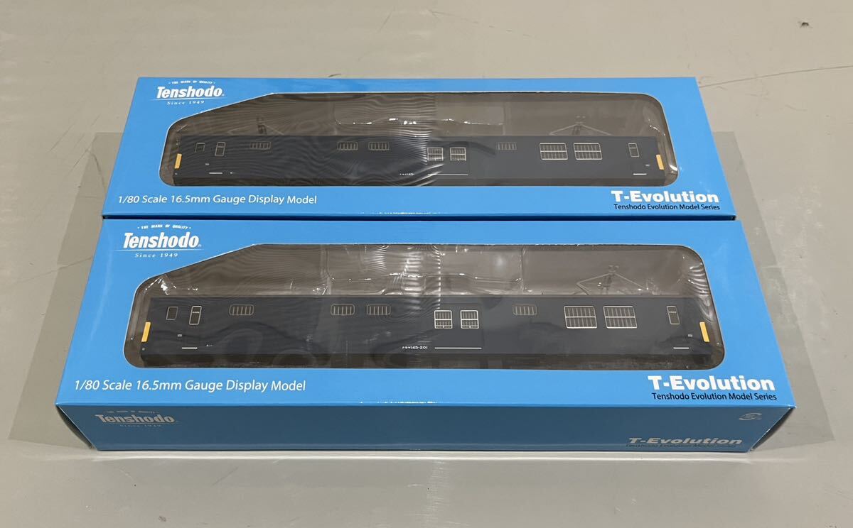 HO 天賞堂 国鉄 JR クモヤ145 形 直流 電車 2 両 事業 用 車 系 65001 65004拍卖