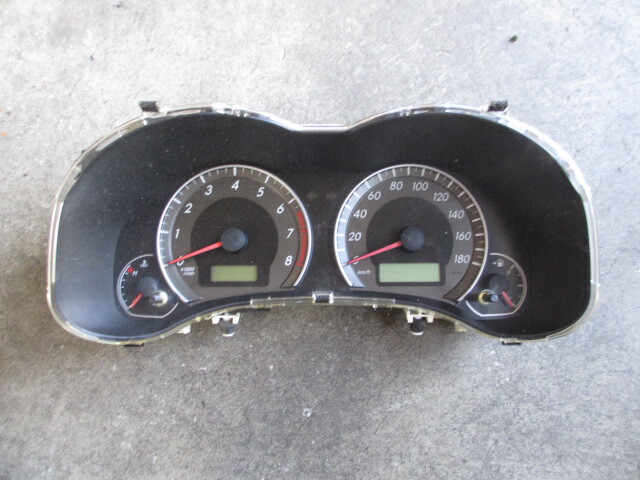 カローラフィルダー H20 メーター NZE144G 73,810Km 拍卖