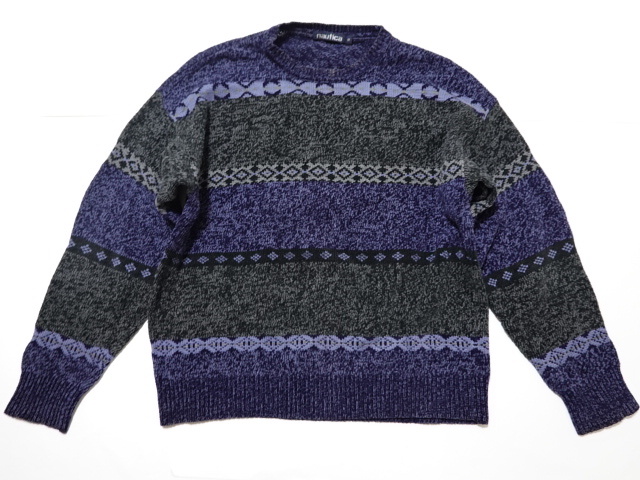 ■0506■NAUTICA ノーティカ セーター ニット M ●拍卖
