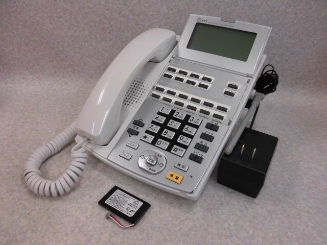 【中古】NX-DCL-PSKT-(1) NTT NX 卓上デジタルコードレス電話機【ビジネスホン 業務用 電話機 本体】拍卖