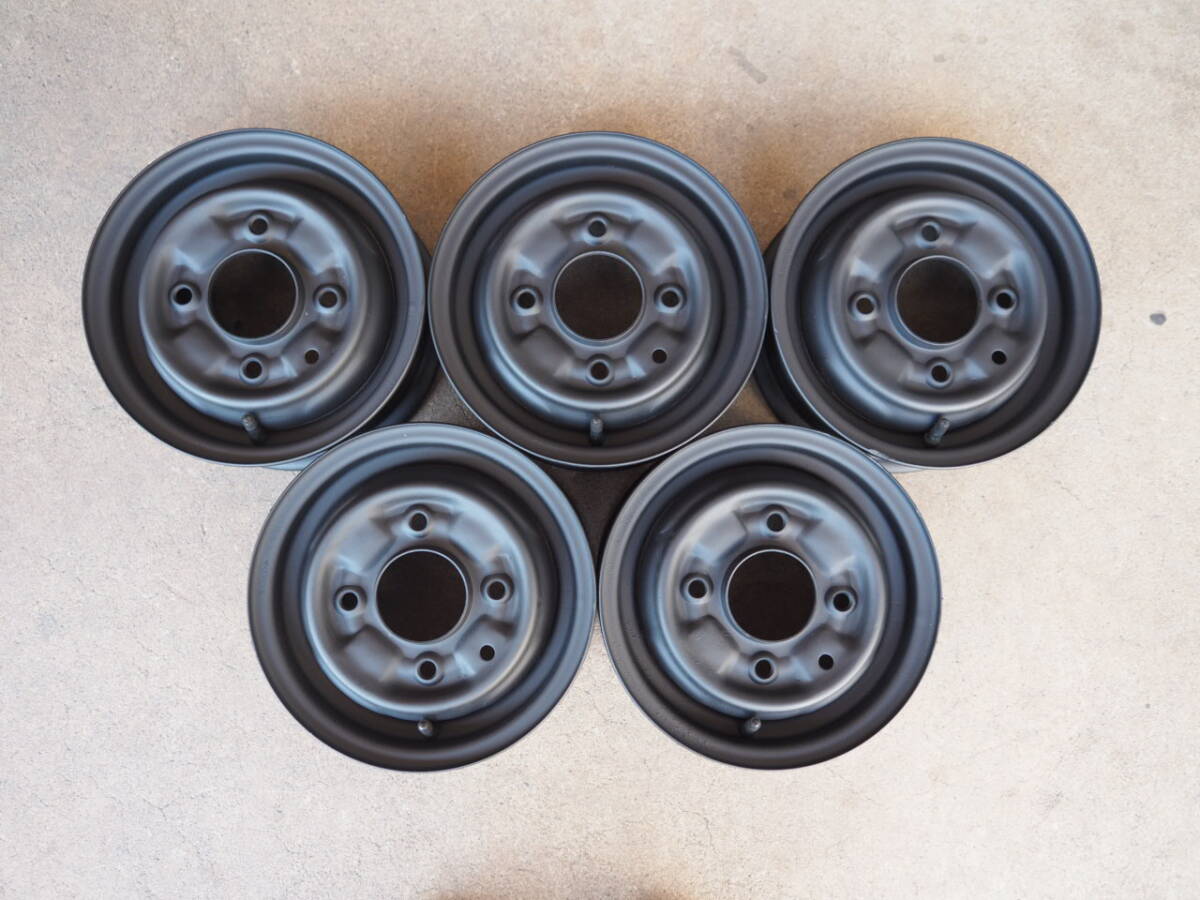 N290 送料無料 ホンダ純正 3.5Jx10 +45 PCD120 4穴 5本 純正鉄ホイール 3.50Bx10 TNアクティ他 旧車拍卖