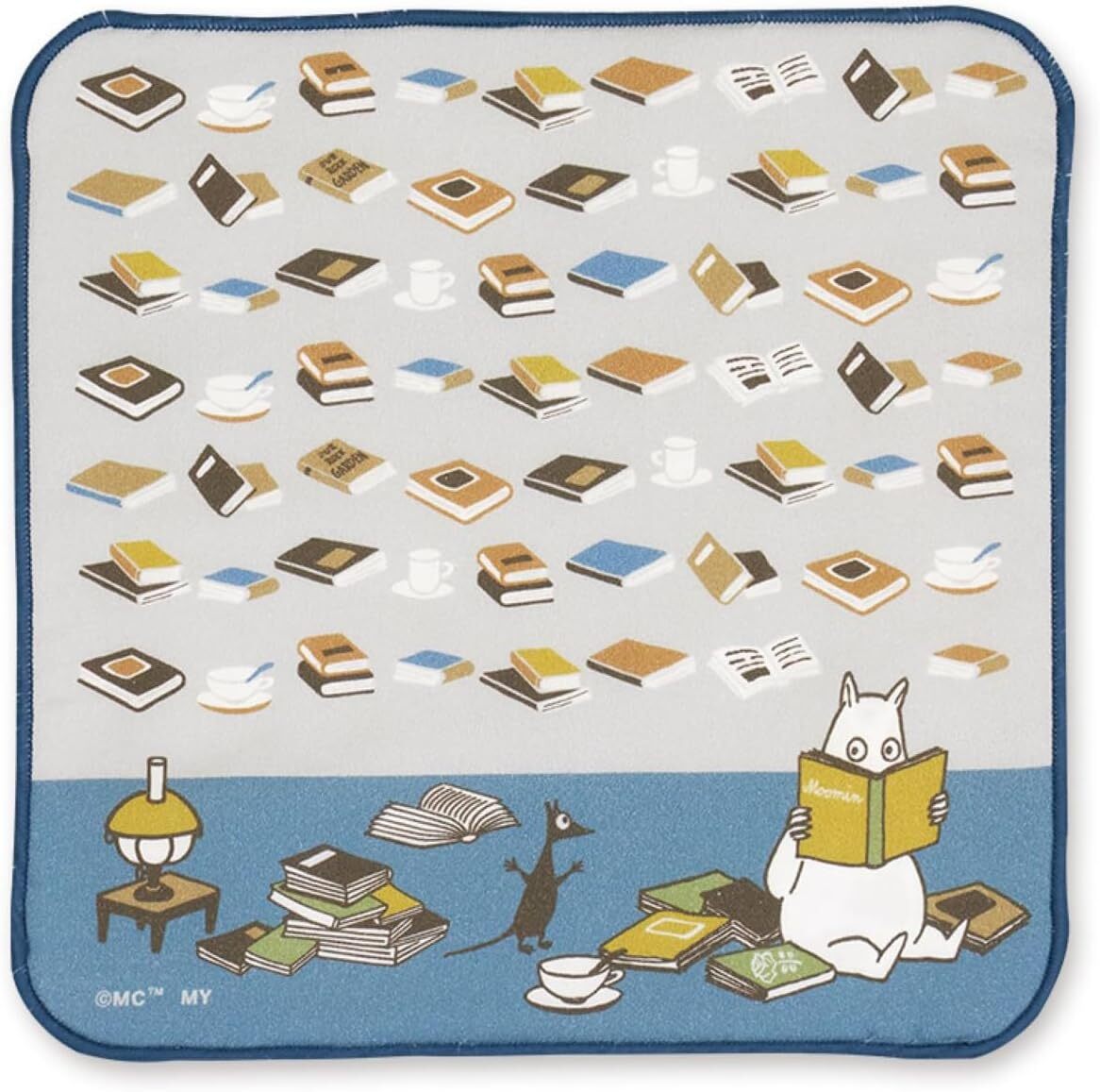 2024年新柄 ムーミン スマホ メガネ拭きハンカチ ムーミン&ブックス MOOMIN リトルミイ ハンドタオル メール便対応拍卖