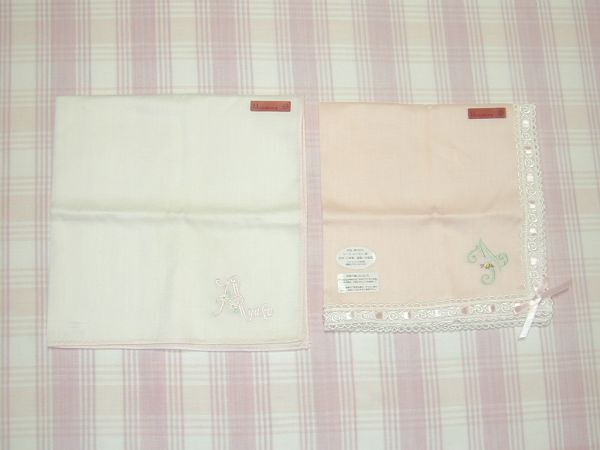 ブルーミング*ハンカチ2点「Ayaka」ネーム入り/送料込拍卖