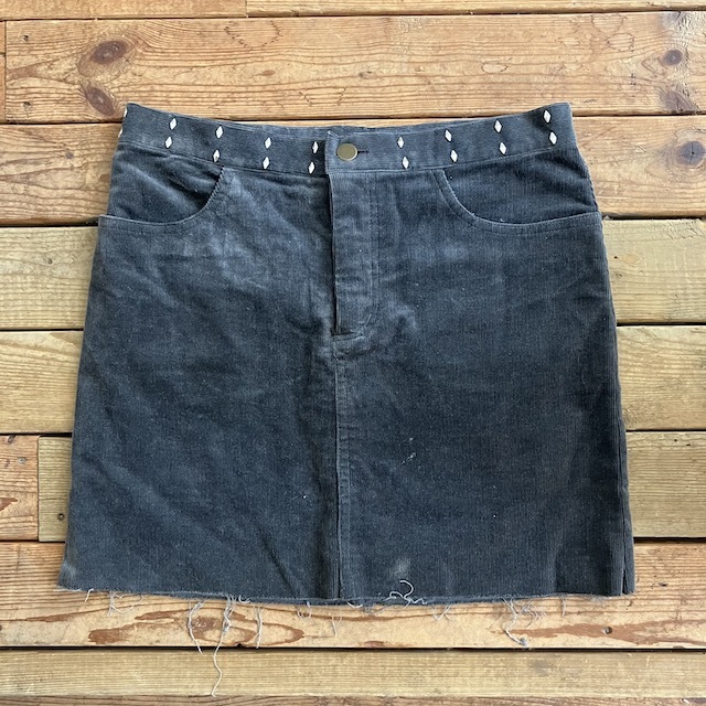 B'witch コーデュロイ ミニ スカート スタッズ ウエスタン ビィウィッチ拍卖