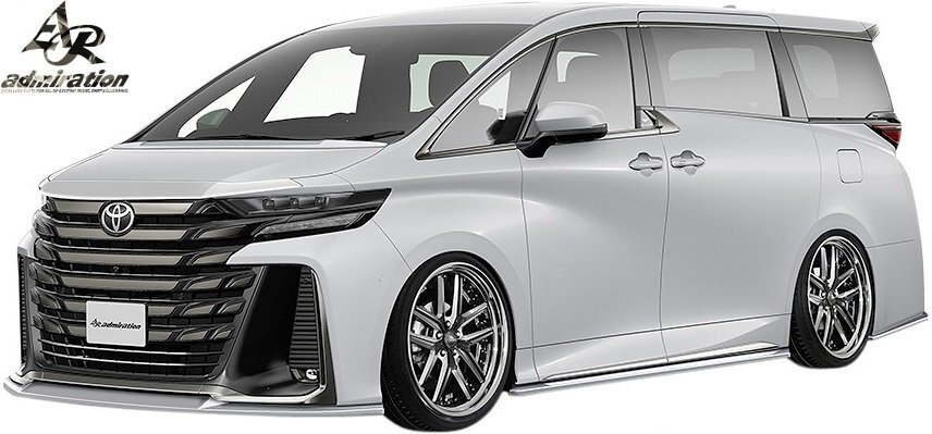 【M’s】40系 ヴェルファイア (R5.06-) admiration RICERCATO サイドアンダースポイラー FRP 未塗装 アドミレイション エアロ パーツ 新型拍卖