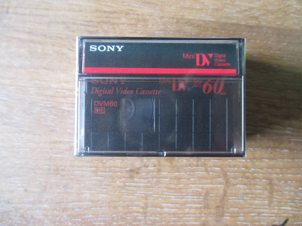 未開封 SONY 90LPモード 60min ミニDVカセット デジタルビデオカセット digotal video cassette拍卖