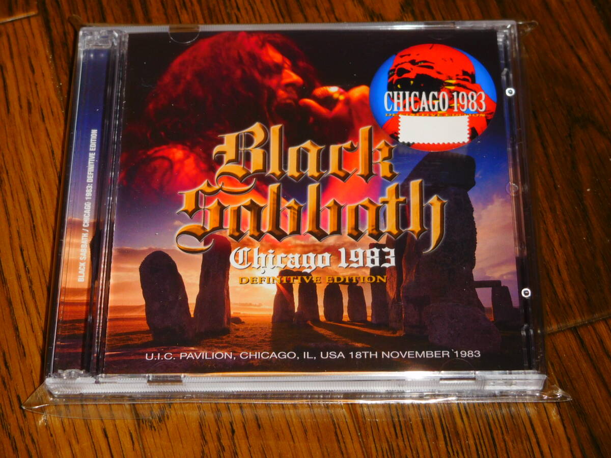 完売品 未開封新品 BLACK SABBATH / CHICAGO 1983: DEFINITIVE EDITION + MONTREAL 1983 初回ナンバリングステッカー付 ZODIAC Ian Gillan拍卖