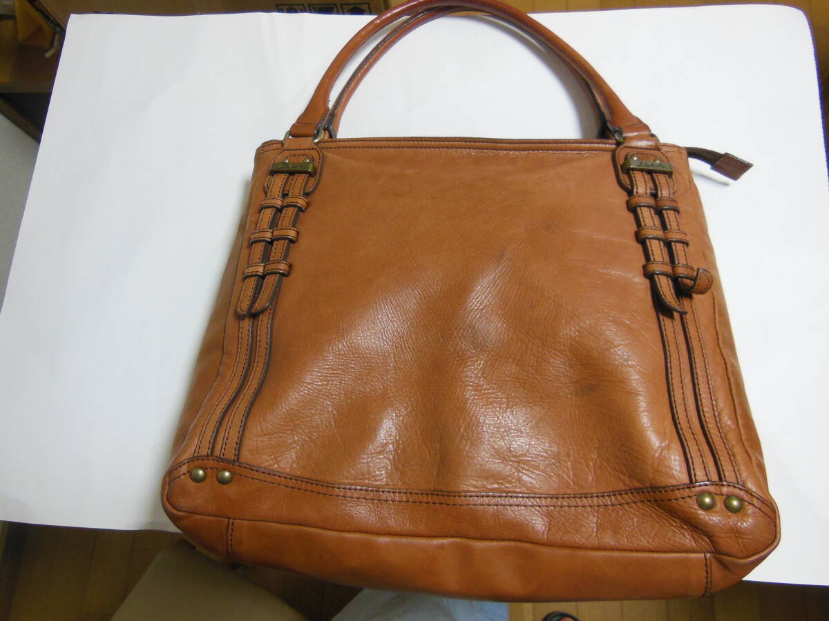 DAKOTA ダコタ メンズバッグ・トートバッグ・A4サイズ対応 本革 キャメル 送料無料拍卖