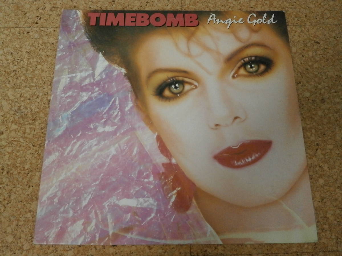 ◎Angie Gold アンジー・ゴールド★Timebomb/日本白ラベル見本 12インチ Single盤☆シート拍卖