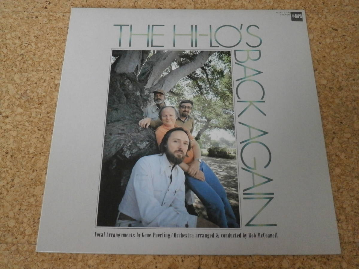 ◎The Hi-Lo's ザ・ハイ・ローズ★Back Again/日本LP盤☆シート拍卖