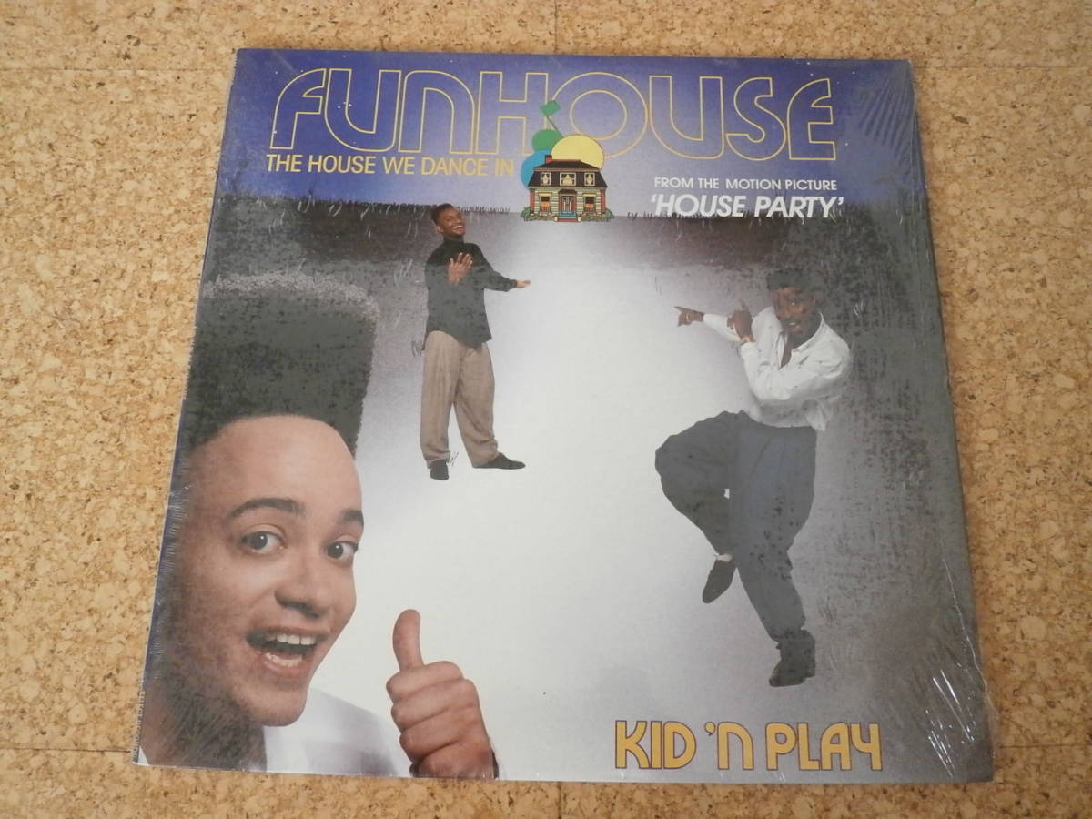 ◎Kid 'N Play★Funhouse (The House We Dance In)/US 12インチSingle盤☆シュリンク拍卖