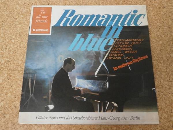 ◎Gunter Noris★Romantic in Blue/Germany LP盤☆拍卖