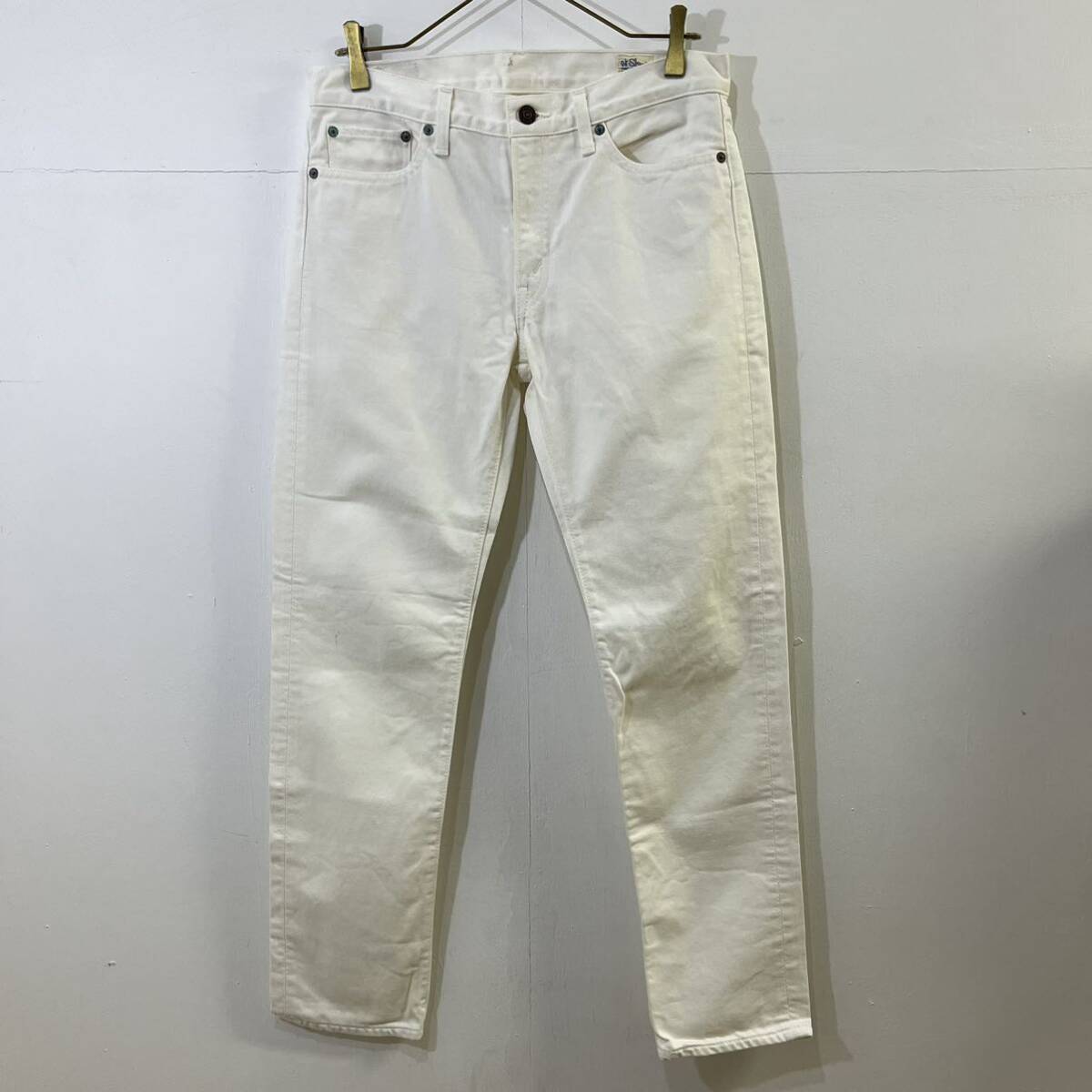 orslow 107 Ivy fit デニムパンツ ジーパン ジーンズ Gパン ホワイトデニム デーパードデニム 日本製 オアスロウ【送料一律/同梱可能】N拍卖