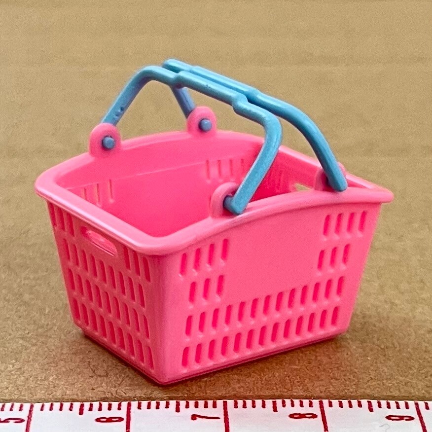 カゴ 小 ミニチュア品 街角の駄菓子屋さん リーメント ぷちサンプル拍卖