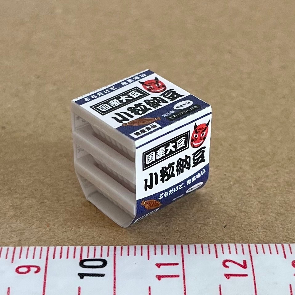 納豆 ミニチュア品 リーメント ぷちストア ぷちサンプル拍卖