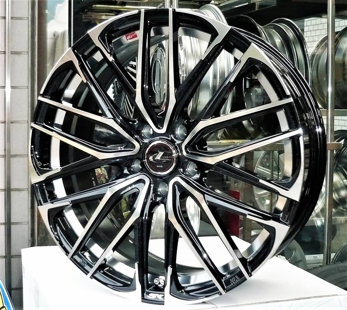 税込! T33/SNT33系 エクストレイル用ホイール 「レオニスSK」PBMC 新品1台分拍卖