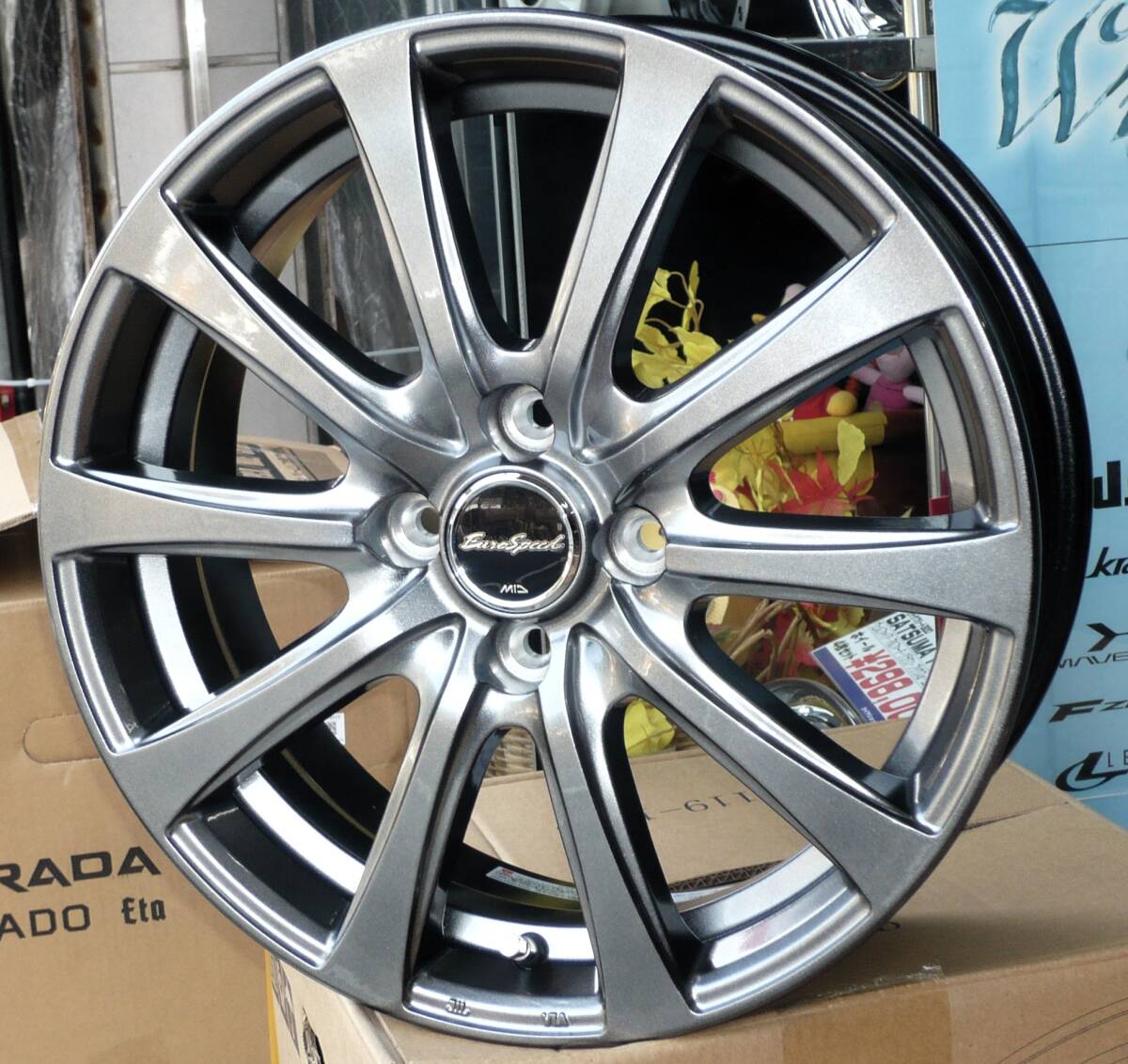税込! GR系 フィット用 ホイール 「ユーロスピード G10」 新品1台分 GR1/GR2/GR3/GR4/GR5/GR6/GR7/GR8拍卖