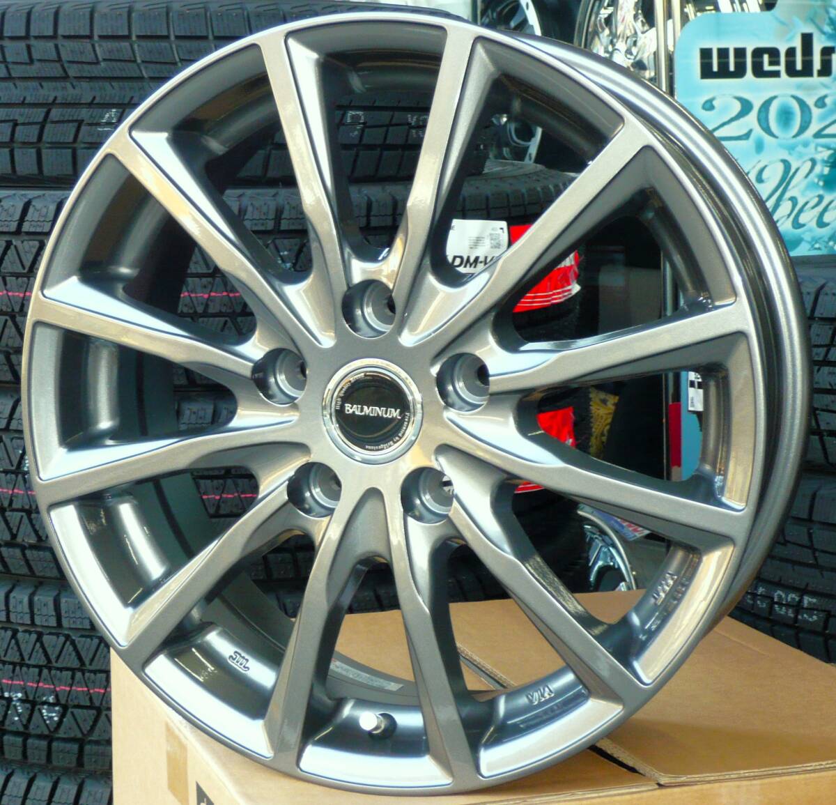 税込! DG5系 WR-V用 アルミホイール 「バルミナ AR12」 新品1台分拍卖