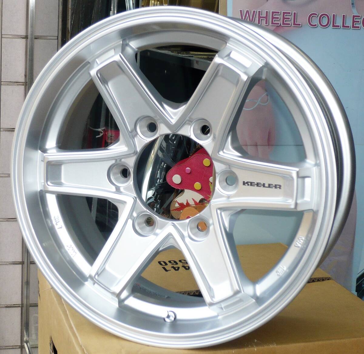 税込! 200系 ハイエース用 アルミホイール 「キーラー タクティス」 新品1台分拍卖