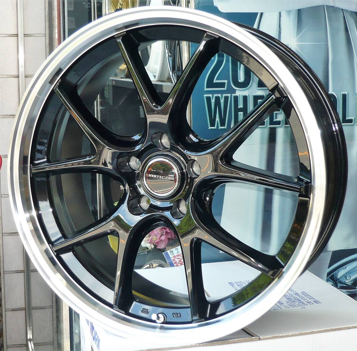 税込! T33/SNT33系 エクストレイル用ホイール 「ヴァーテックワン EXE5」 新品1台分拍卖