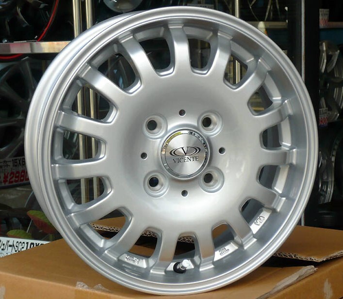 税込! DR17W系 クリッパーリオ専用ホイール 「ヴィセンテ04」 新品1台分拍卖