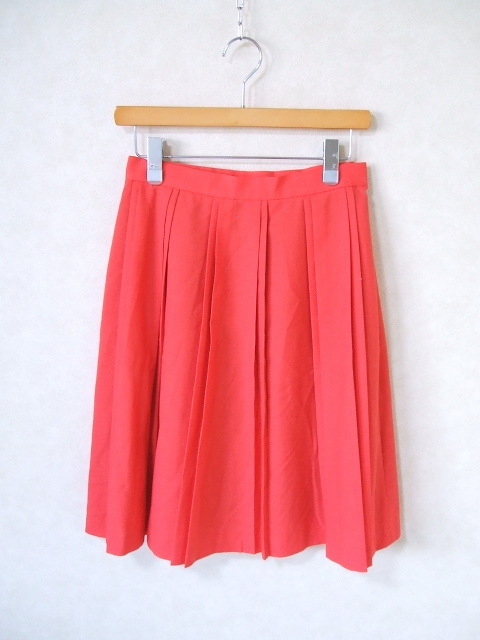 Ebonyivory プリーツスカート スカート レッド レディース エボニーアイボリー 中古 1-0729S 178122拍卖