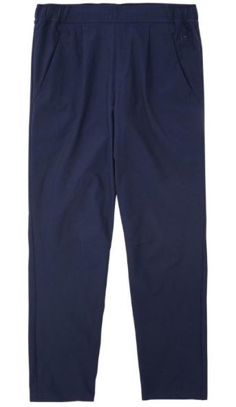 【KCM】Z-lecoq-48-O★展示品★【le coq sportif/ルコック】レディース ストレッチ 9分丈 テーパードパンツ QMWPJD30 ネイビー サイズO拍卖