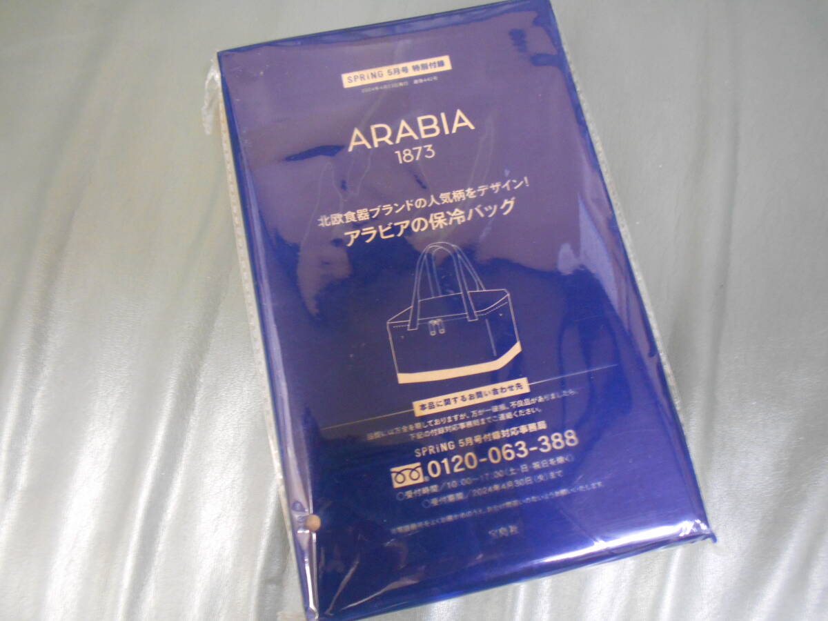 SPRiNG スプリング 付録 ARABIA アラビアの保冷バッグ拍卖