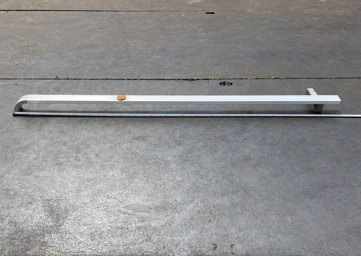 角パイプ★2110mm★1本★パブコ★アルミ製★サイドバンパー用★サイドガード用★単パ10T拍卖