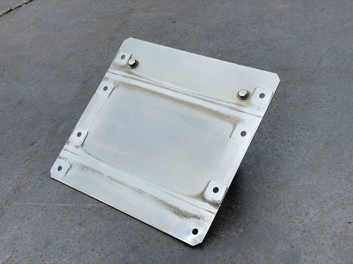 歯止めブラケット★ステンレス製★タイヤストッパ★輪止めホルダー★取付金具★即決★ト02M拍卖