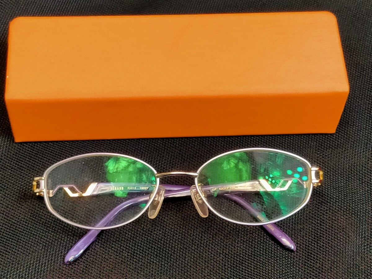 FERAUD PARIS ルイフェロー 19027 52□17 135 Ti-P ケース付・拍卖