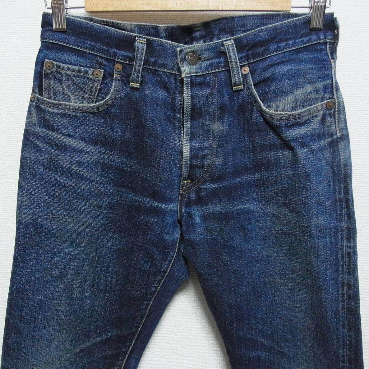 希少DENIME 旧ドゥニーム 805XX タイプ スリム ストレート デニムパンツ SHINS製 W30拍卖