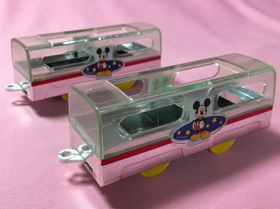 プラレール ディズニーランド ミッキーマウス客車 × 2両セット拍卖