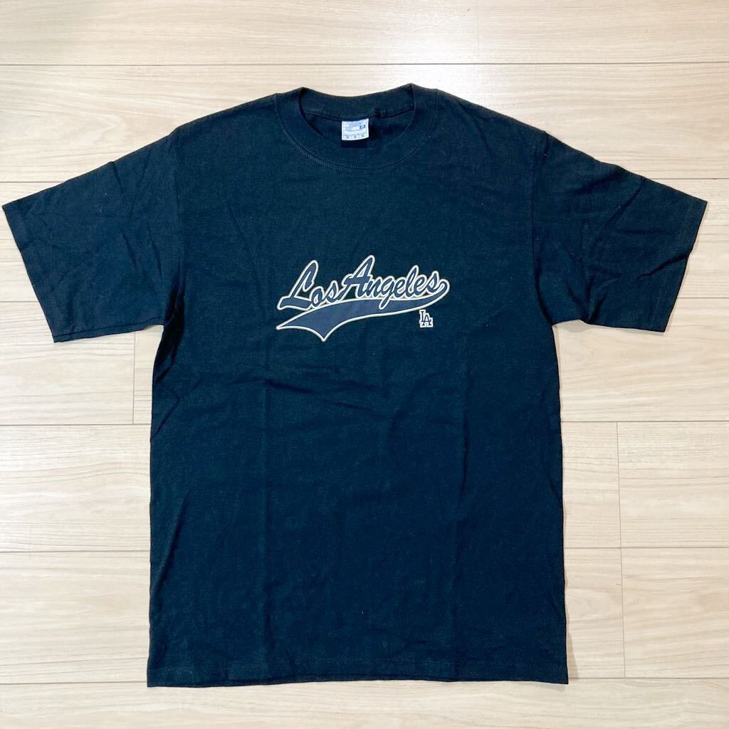 Los Angeles ロサンゼルス LA Tシャツ 半袖シャツ Mサイズ 黒 メキシコ製拍卖
